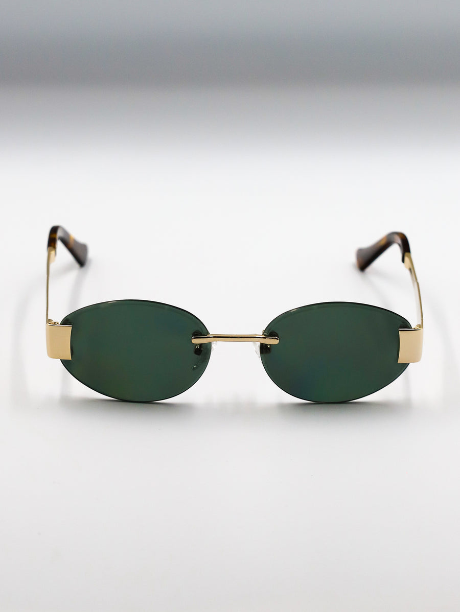 Beauty Night Gold / Green by Luis Jara