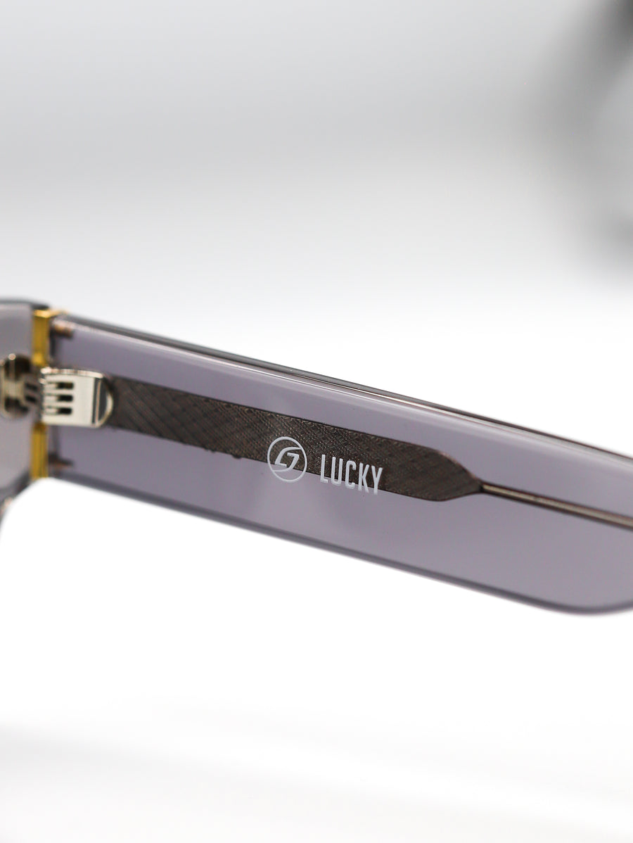 Lucky Clear Gray by Luis Jara