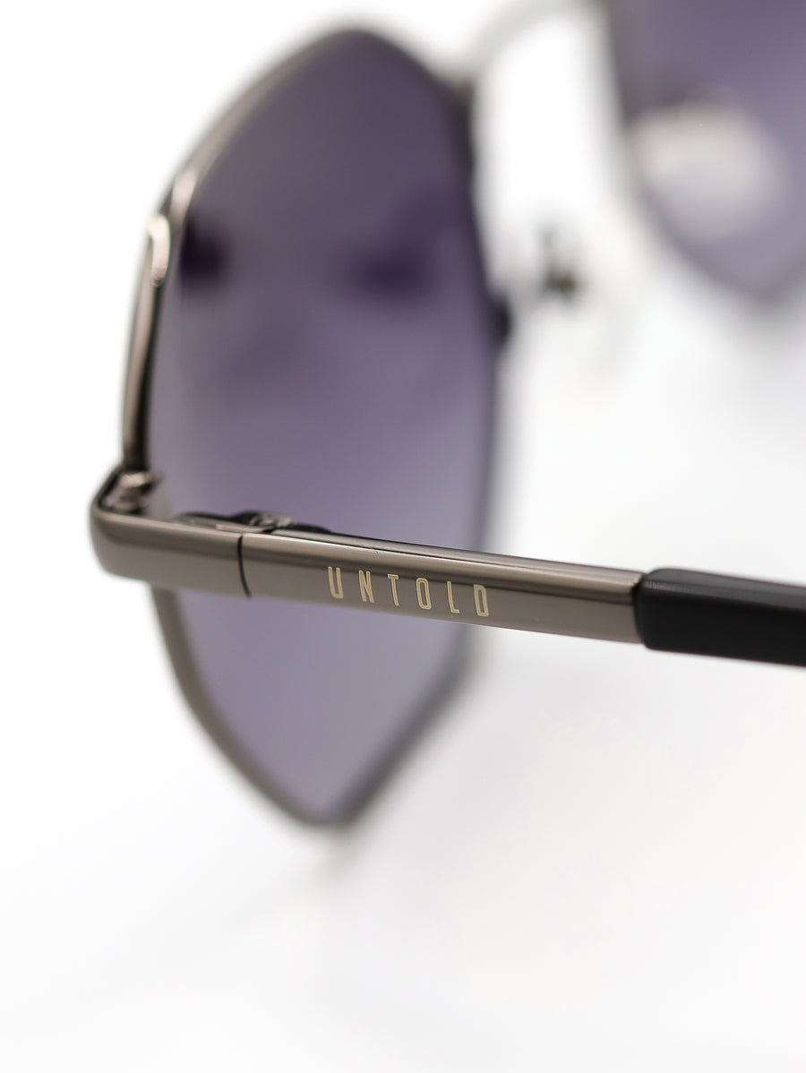 On the Radio Gray / Purple by Luis Jara