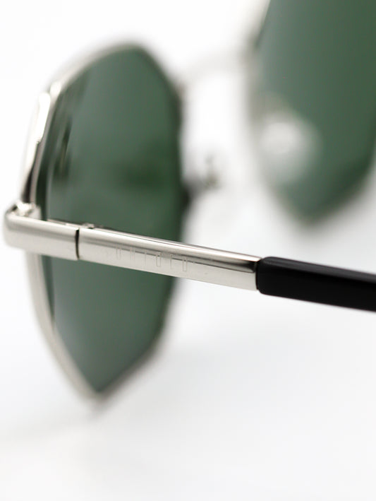 On the Radio Silver / Green by Luis Jara